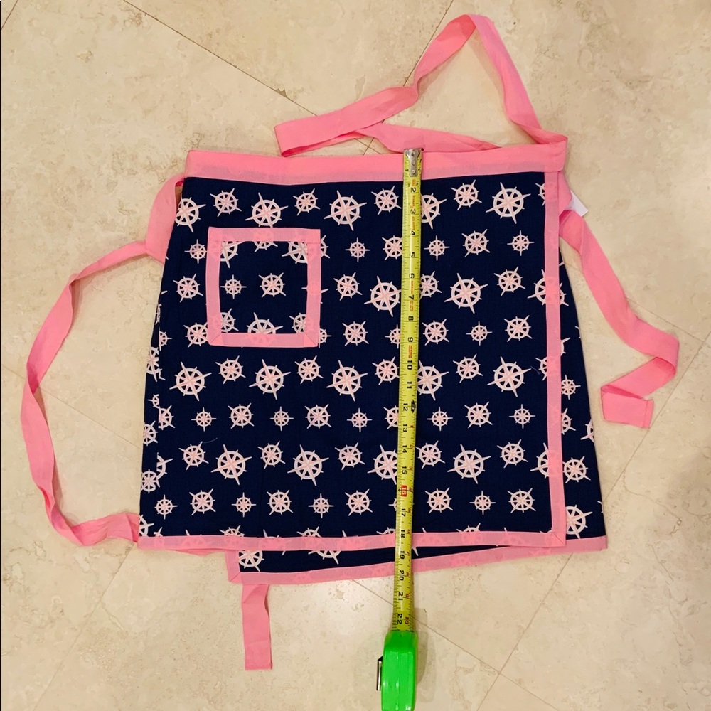 Vineyard Vines compass print wrap skirt, NWT